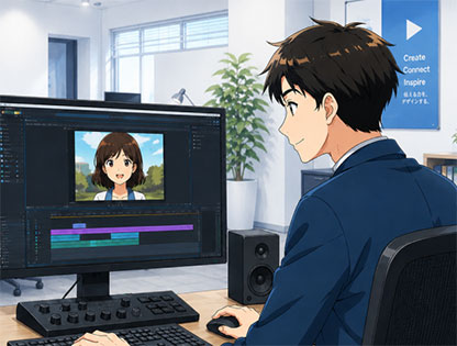 アニメCM制作イメージ